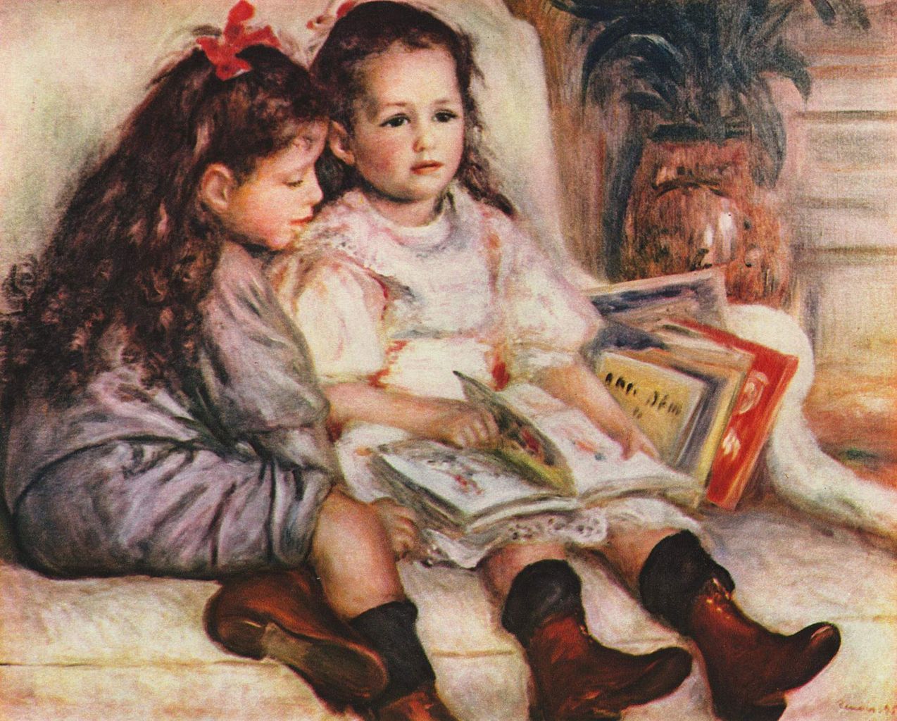 Jean et Geneviéve Caillebotte - Pierre-Auguste Renoir - Reproductions de tableaux et peintures haut de gamme