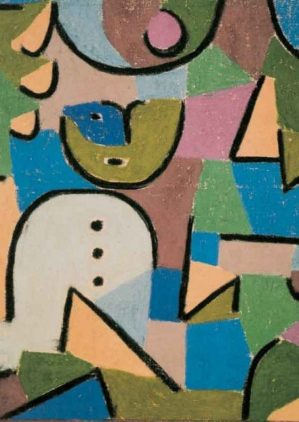 Figure dans le jardin, 1937 - Paul Klee - Reproductions de tableaux et peintures haut de gamme