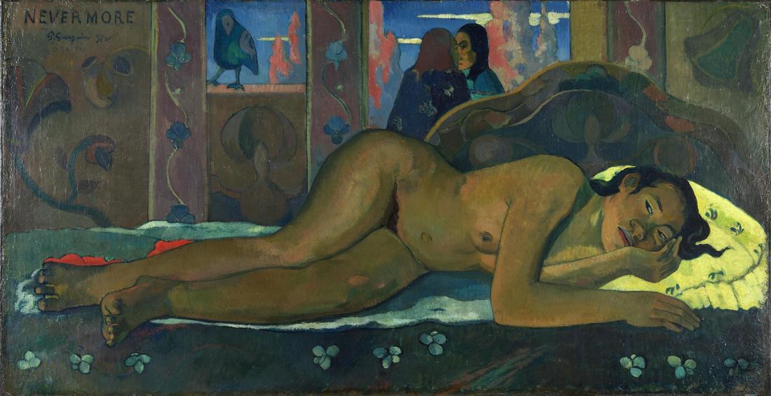 Jamais plus - Paul Gauguin - Reproductions de tableaux et peintures haut de gamme