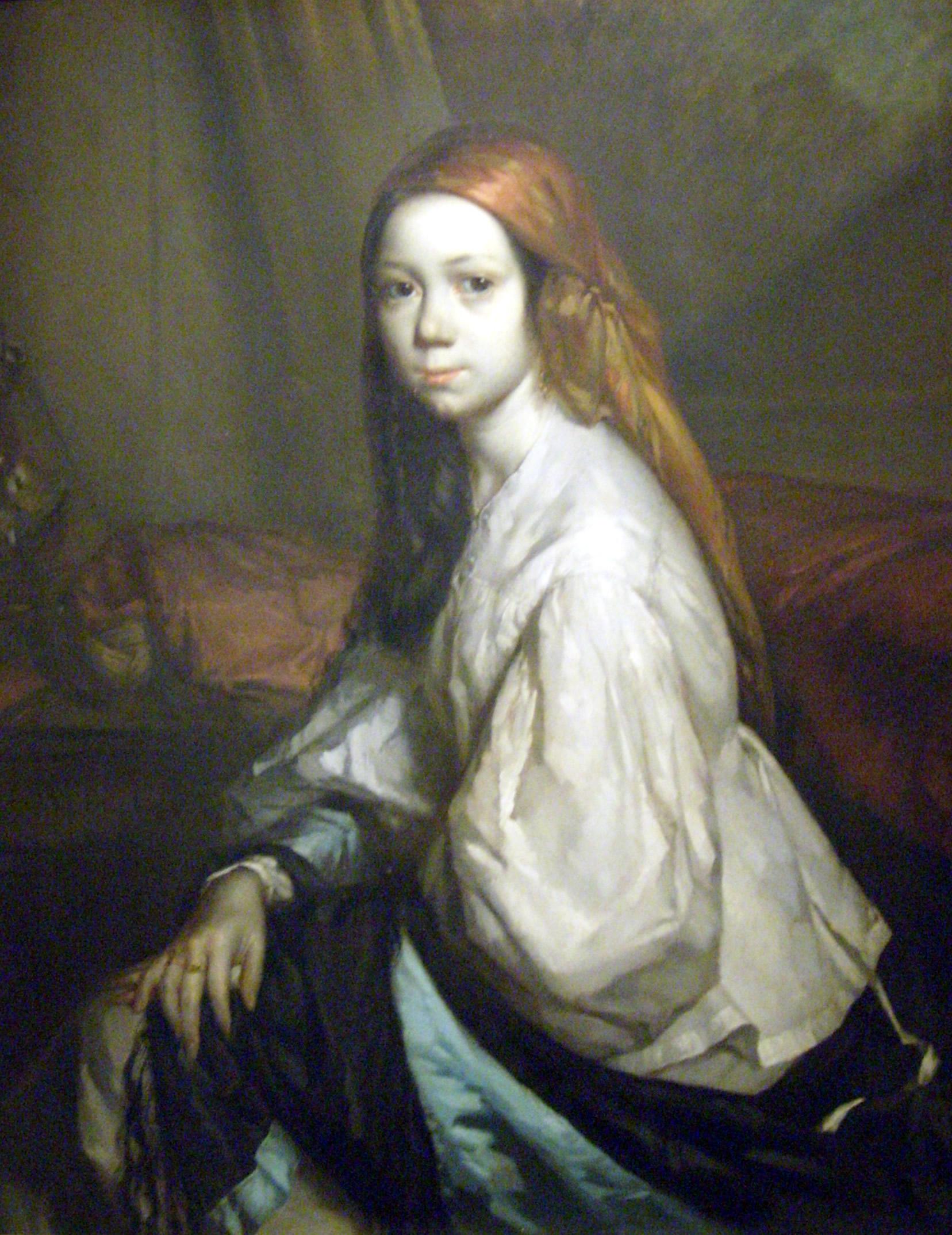 Portrait de Pauline Ono en déshabillé - Jean-François Millet - Reproductions de tableaux et peintures haut de gamme