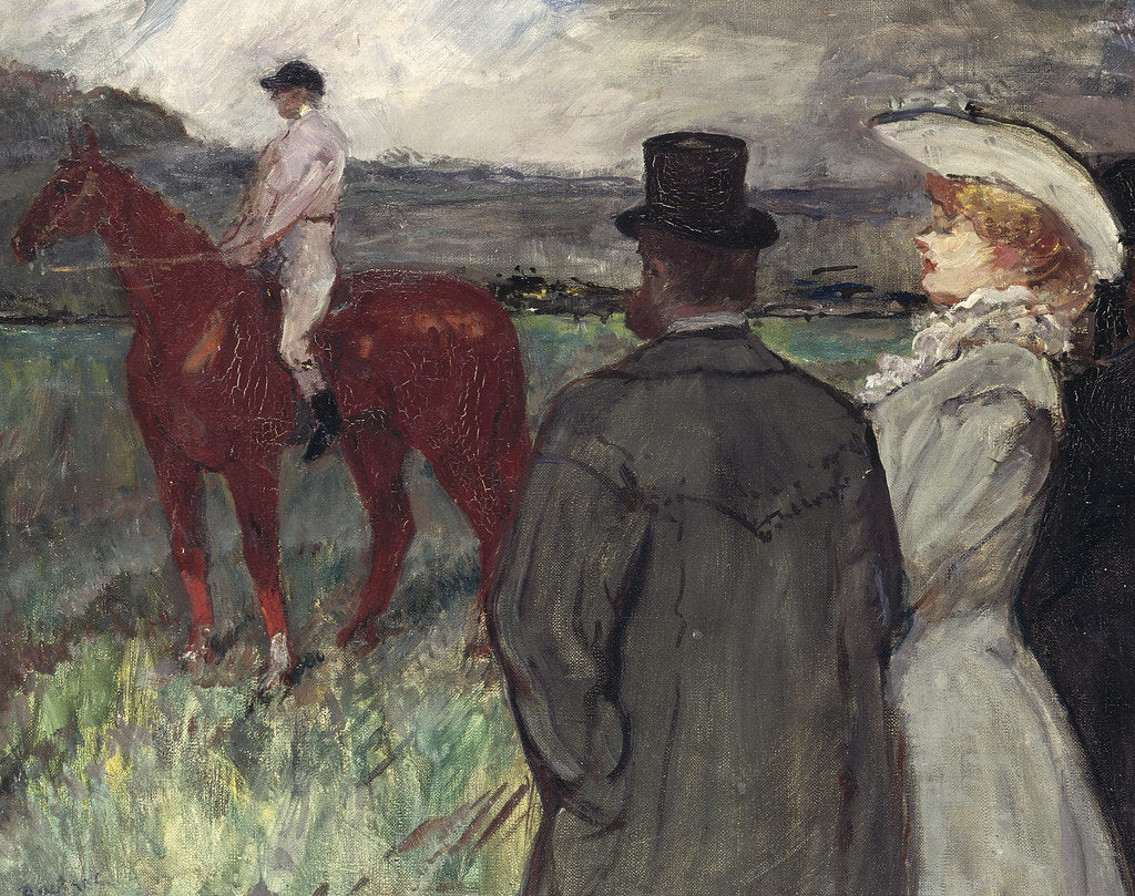 À l'hippodrome - Toulouse Lautrec - Reproductions de tableaux et peintures haut de gamme