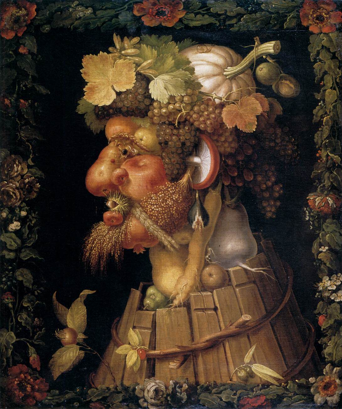 L'Automne - Arcimboldo - Reproductions de tableaux et peintures haut de gamme