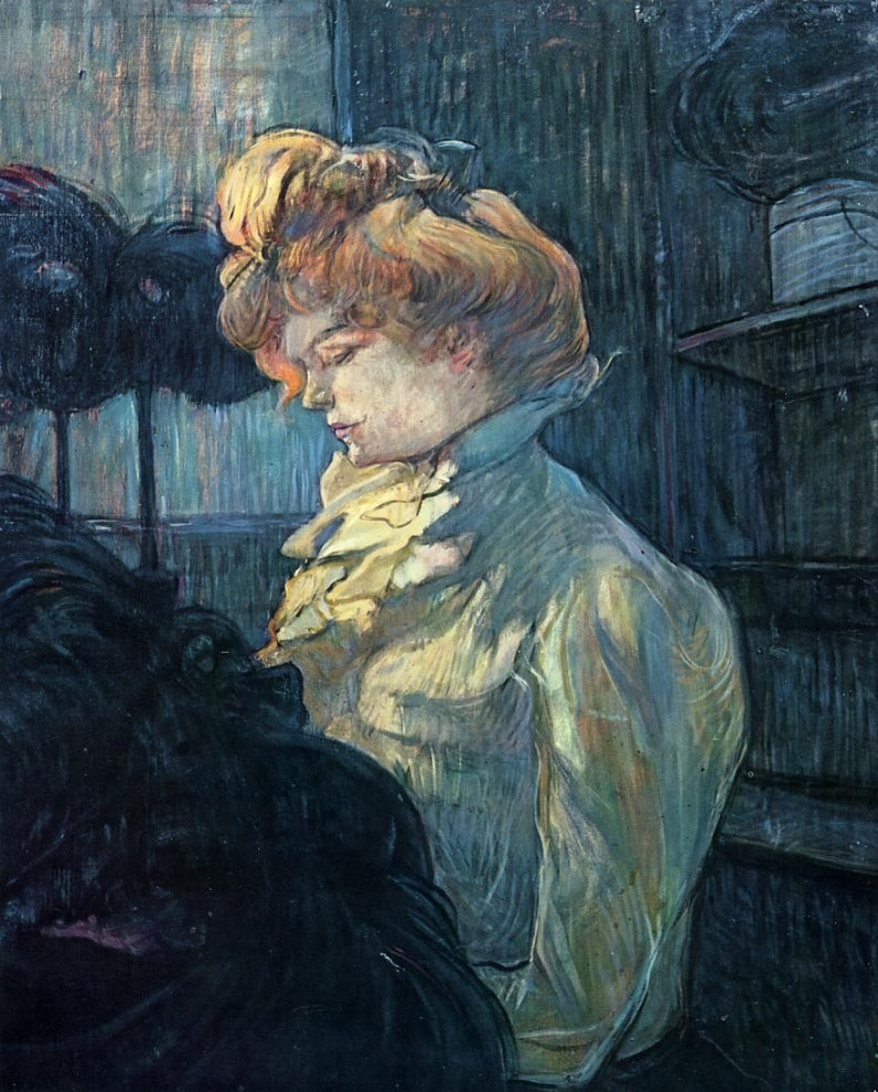 Le Modiste - Toulouse Lautrec - Reproductions de tableaux et peintures haut de gamme