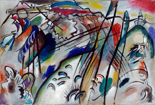 Improvisation 28 (second version) - Vassily Kandinsky - Reproductions de tableaux et peintures haut de gamme