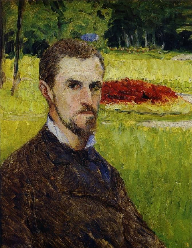 Auto-portrait - Caillebotte - Reproductions de tableaux et peintures haut de gamme