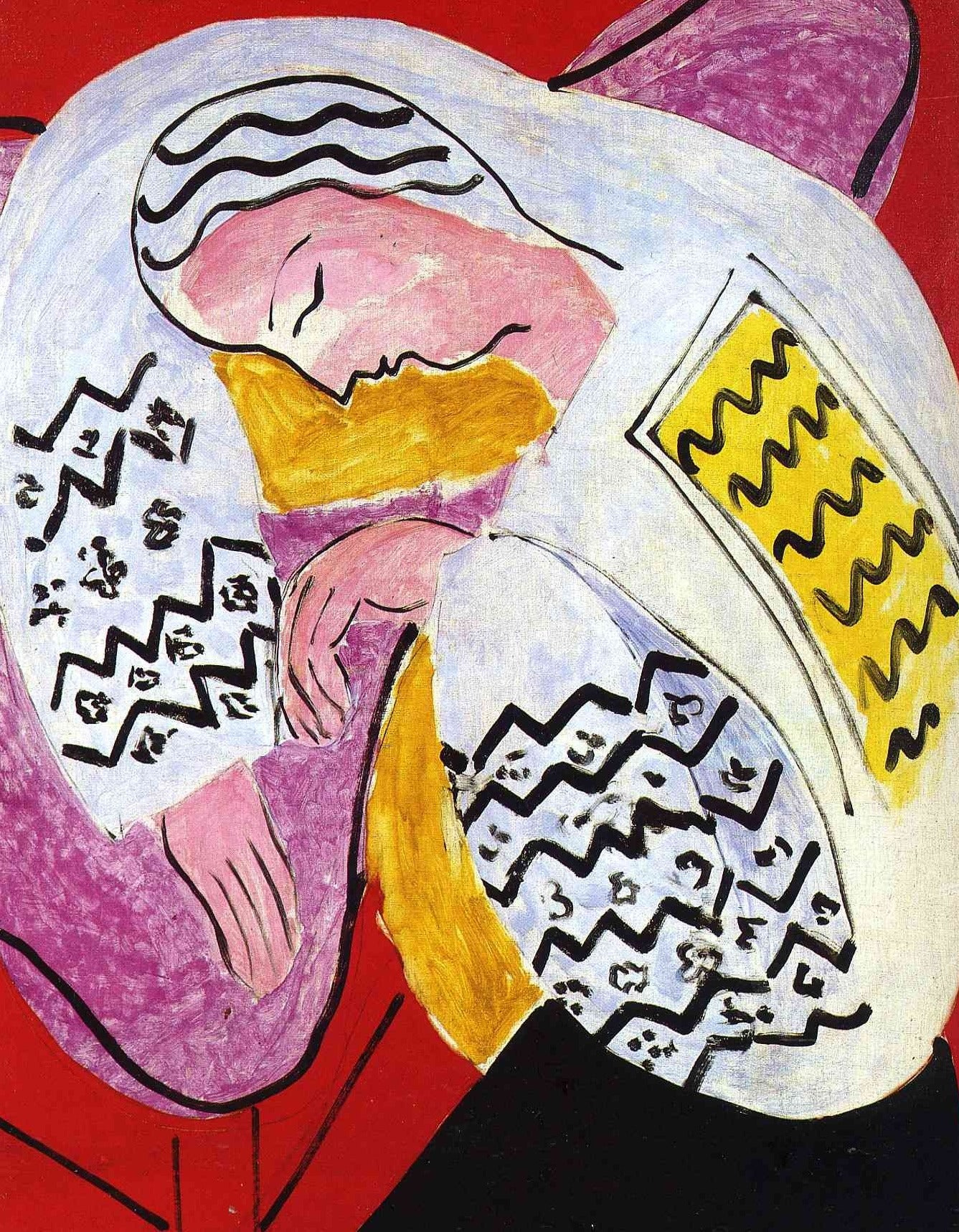 Le rêve - Matisse - Reproductions de tableaux et peintures haut de gamme