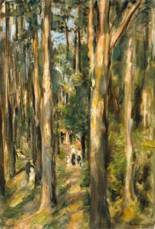 Manière de forêt - Max Liebermann - Reproductions de tableaux et peintures haut de gamme