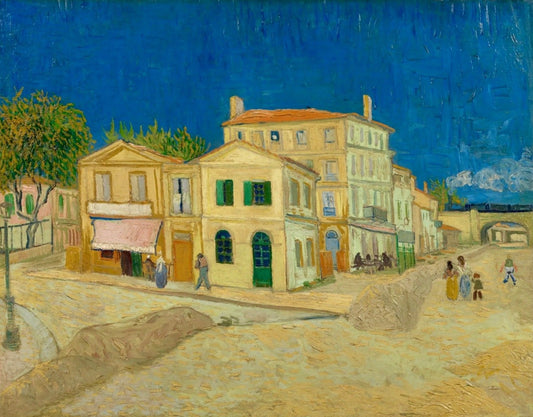 La maison jaune - Van Gogh - Reproductions de tableaux et peintures haut de gamme