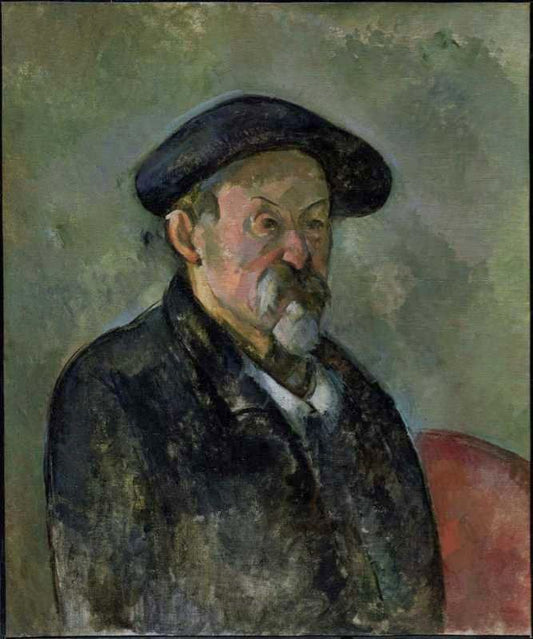 Auto-portrait I - Paul Cézanne - Reproductions de tableaux et peintures haut de gamme