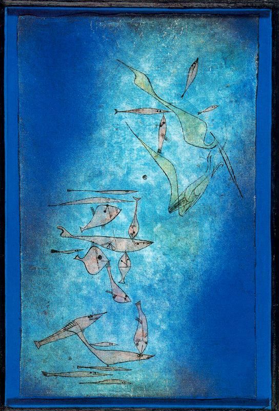 Image de poisson - Paul Klee - Reproductions de tableaux et peintures haut de gamme