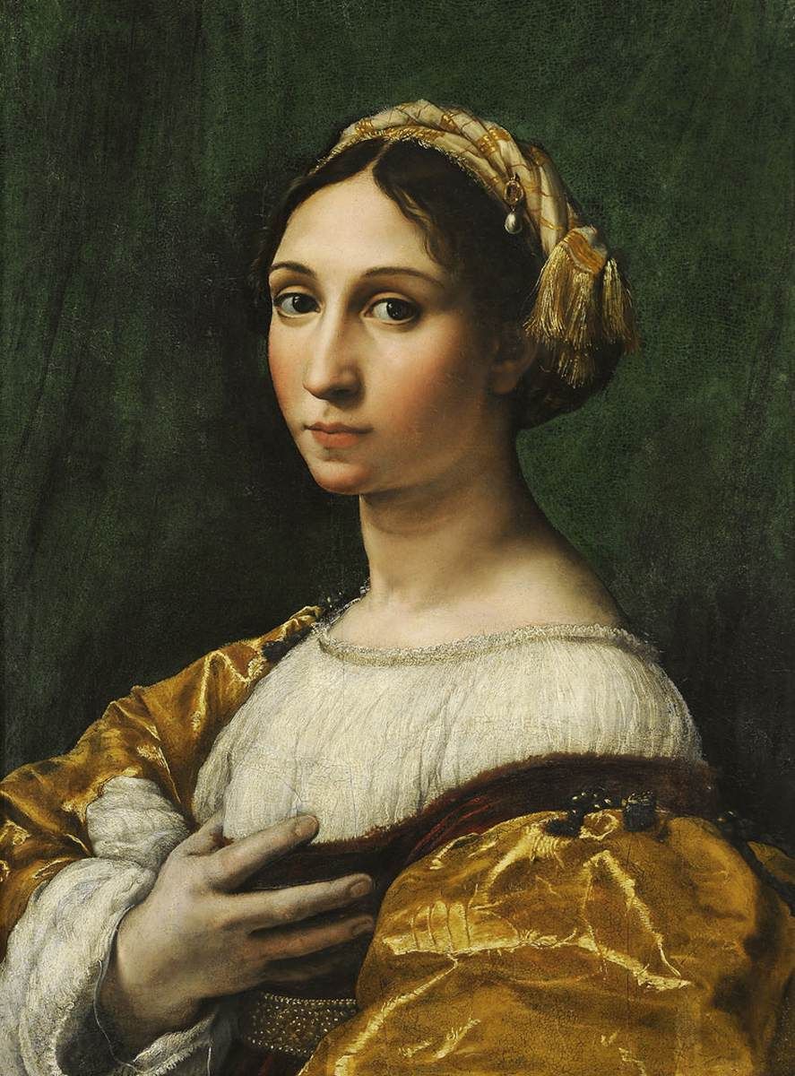 Portrait de jeune femme - Raphaël (peintre) - Reproductions de tableaux et peintures haut de gamme