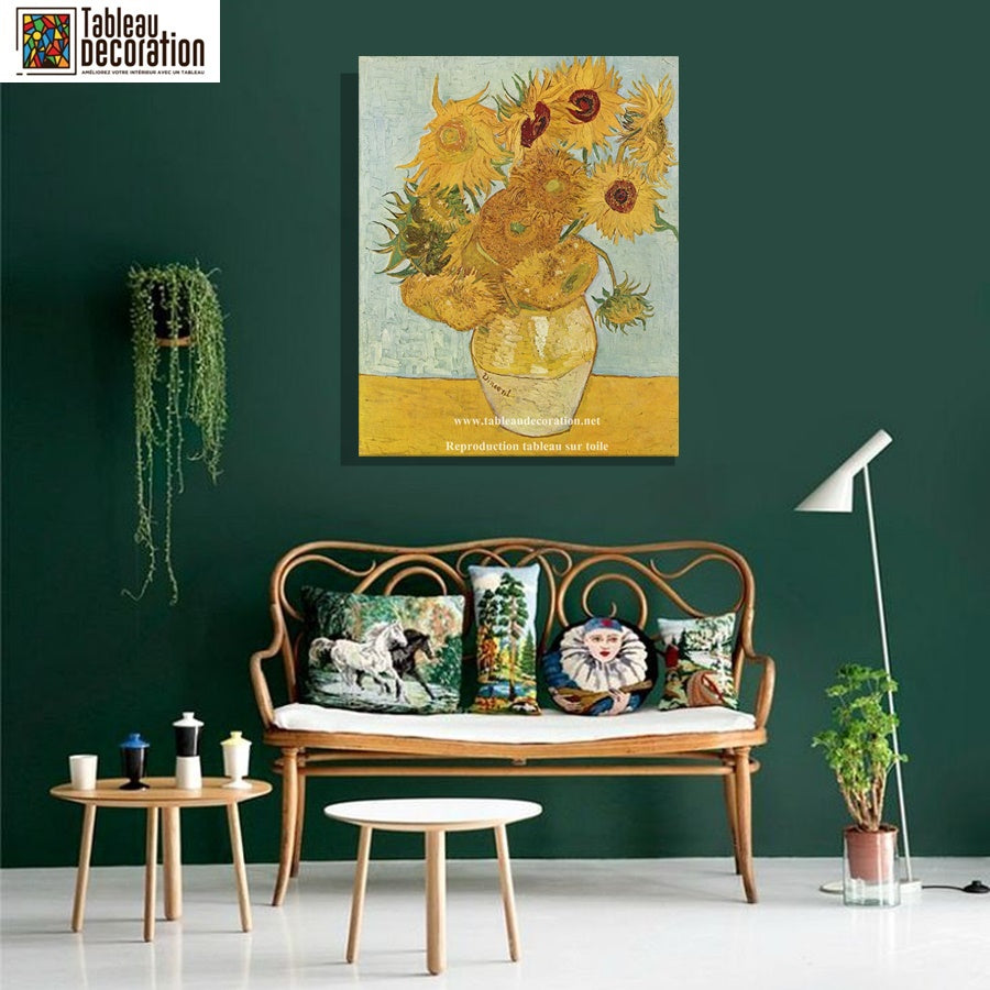 Les Tournesols - Van Gogh - Reproductions de tableaux et peintures haut de gamme