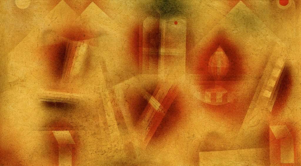 Nature morte avec fragments - Paul Klee - Reproductions de tableaux et peintures haut de gamme