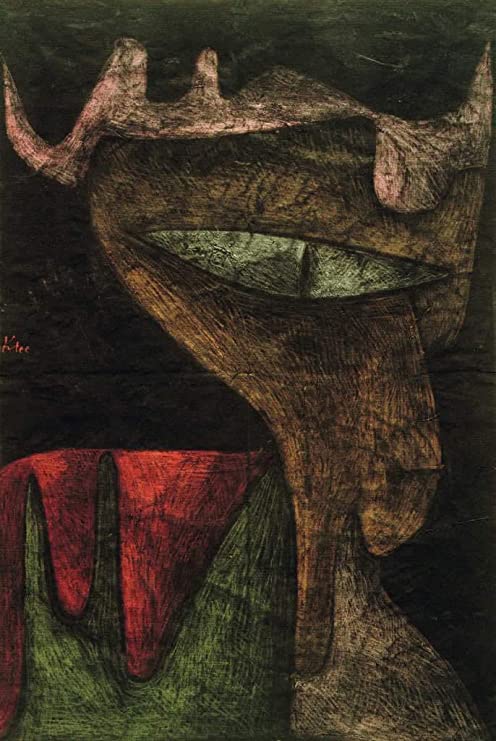 Femme démoniaque, 1937 - Paul Klee - Reproductions de tableaux et peintures haut de gamme