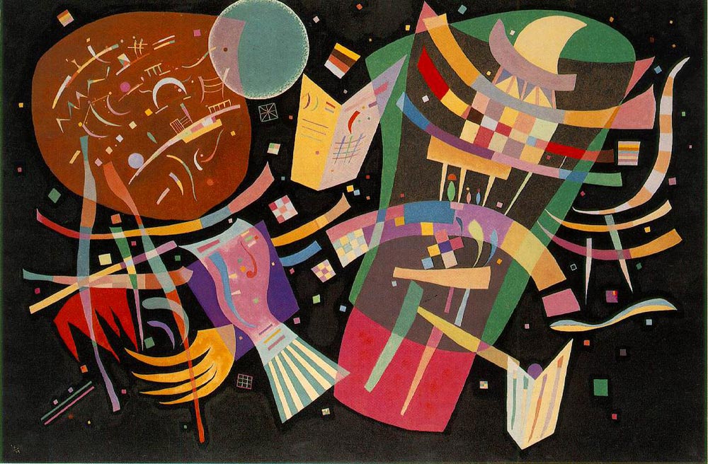 Composition X - Vassily Kandinsky - Reproductions de tableaux et peintures haut de gamme