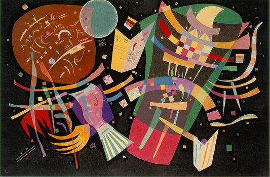 Composition X - Vassily Kandinsky - Reproductions de tableaux et peintures haut de gamme