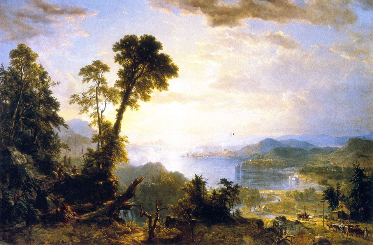 Progrès, 1853 - Asher Brown Durand - Reproductions de tableaux et peintures haut de gamme