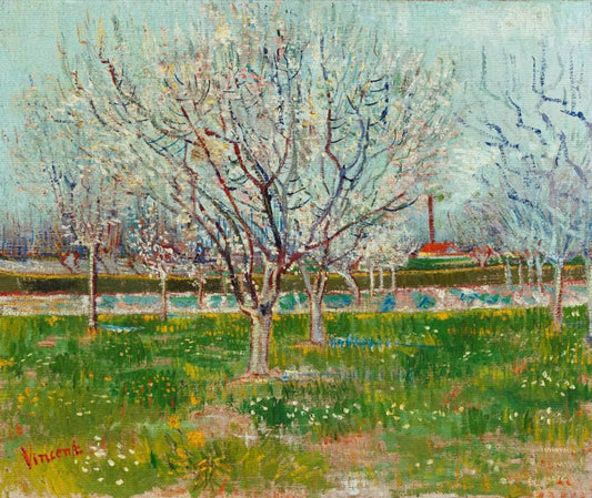 Jardin fruitier fleurissant - Van Gogh - Reproductions de tableaux et peintures haut de gamme