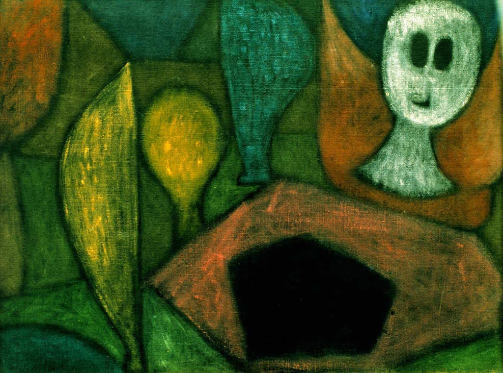 L'ange de la mort - Paul Klee - Reproductions de tableaux et peintures haut de gamme