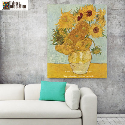 Les Tournesols - Van Gogh - Reproductions de tableaux et peintures haut de gamme