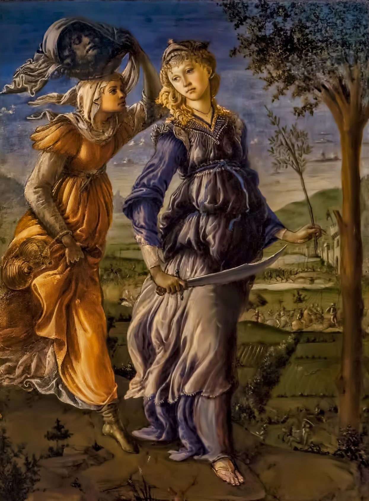 Le retour de Judith - Sandro Botticelli - Reproductions de tableaux et peintures haut de gamme