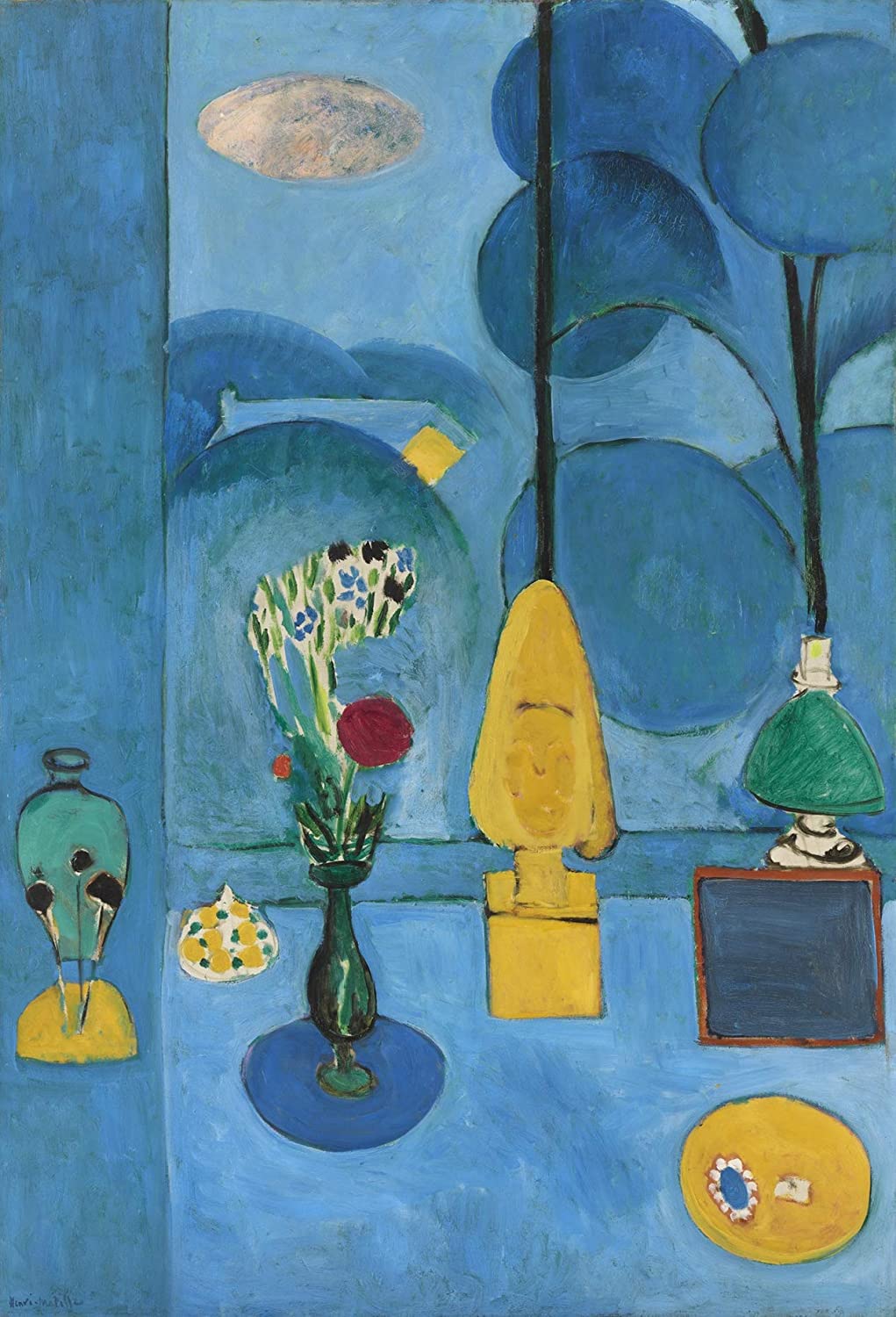 La fenêtre bleue - Matisse - Reproductions de tableaux et peintures haut de gamme