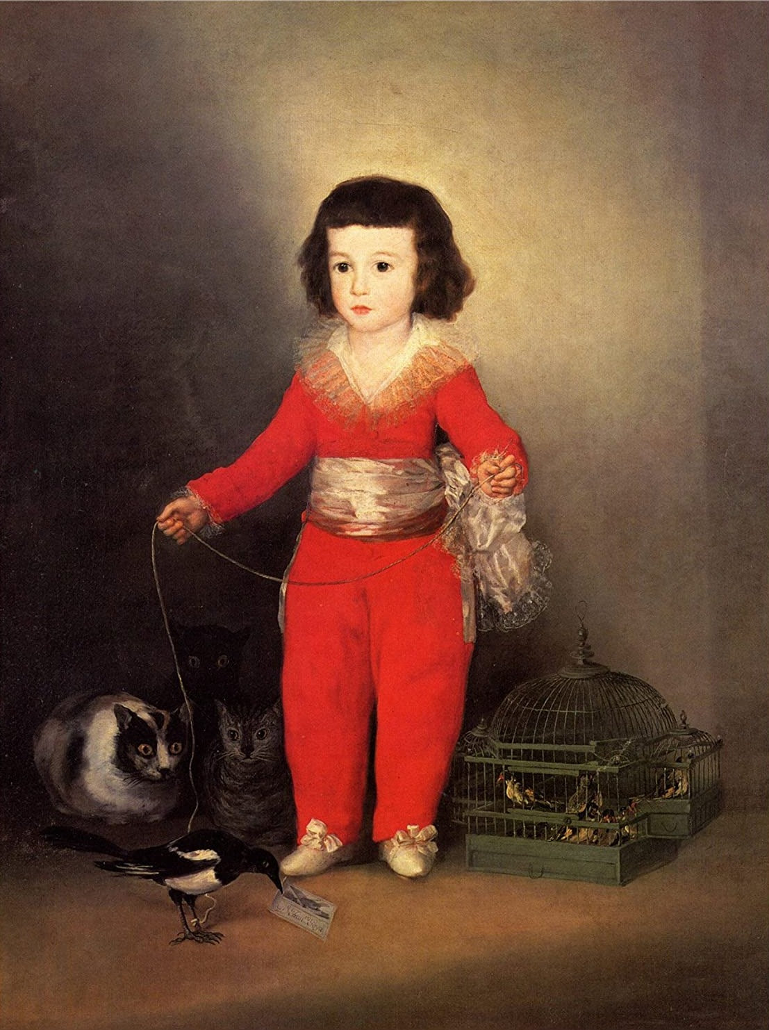 Don Manuel Osorio de Zuniga, enfant - Francisco de Goya - Reproductions de tableaux et peintures haut de gamme