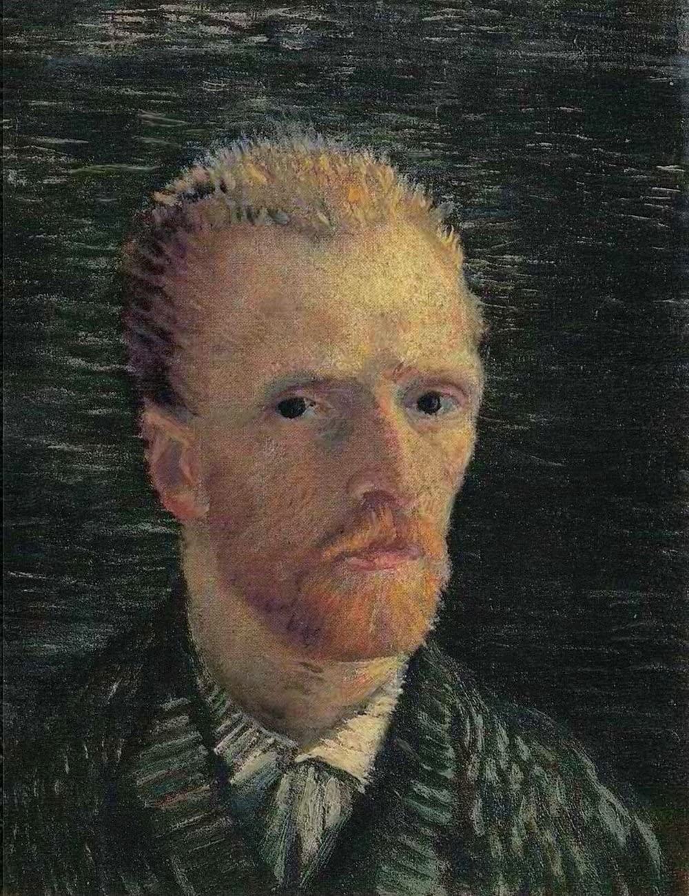 Autoportrait Van Gogh,1887 de Van Gogh - Reproductions de tableaux et peintures haut de gamme