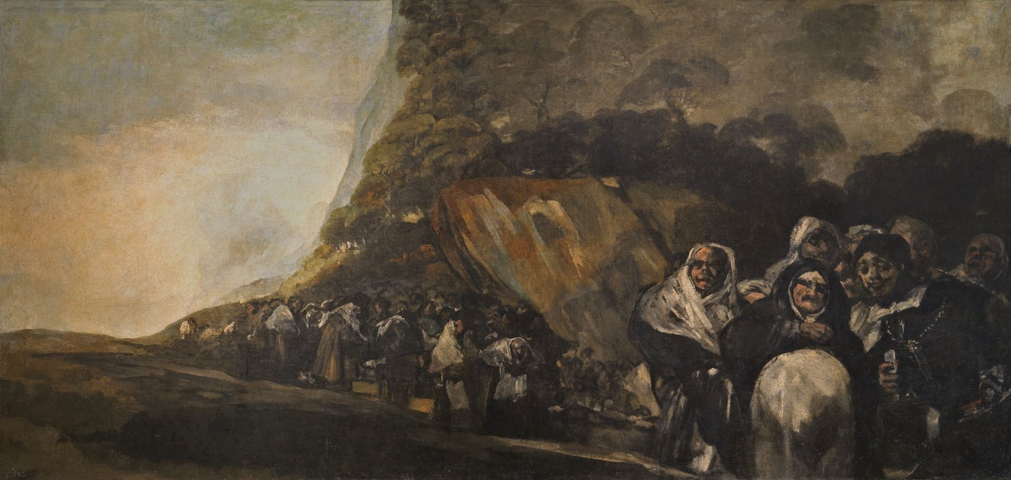 Pèlerinage à la source Saint-Isidore - Francisco de Goya - Reproductions de tableaux et peintures haut de gamme