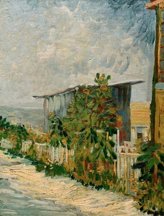 Abri sur Montmartre - Van Gogh - Reproductions de tableaux et peintures haut de gamme