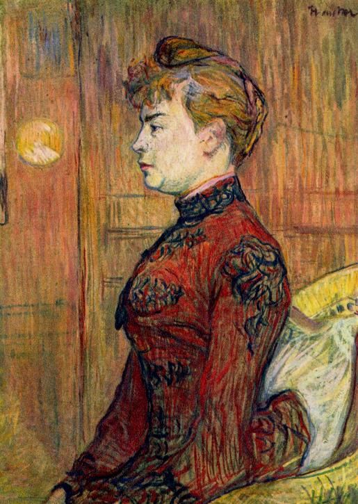 La fille du policier - Toulouse Lautrec - Reproductions de tableaux et peintures haut de gamme