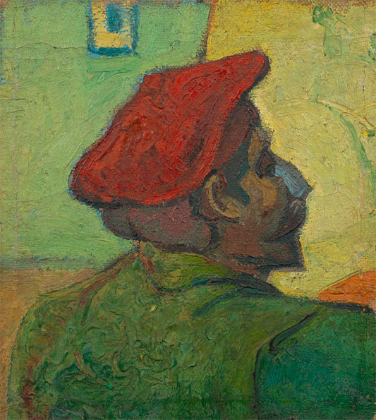 Portrait Paul Gauguin (Homme au béret rouge) - Van Gogh - Reproductions de tableaux et peintures haut de gamme