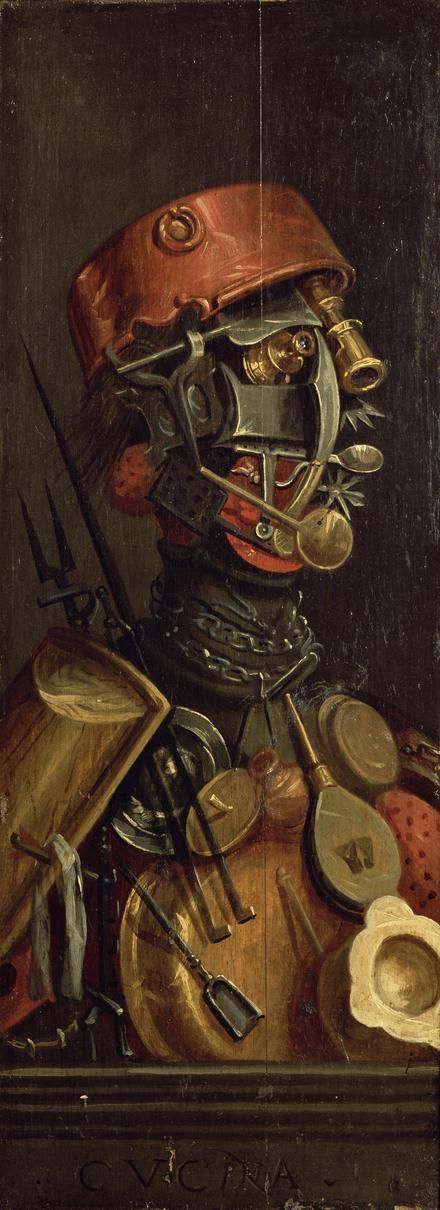 La cuisinière - Arcimboldo - Reproductions de tableaux et peintures haut de gamme