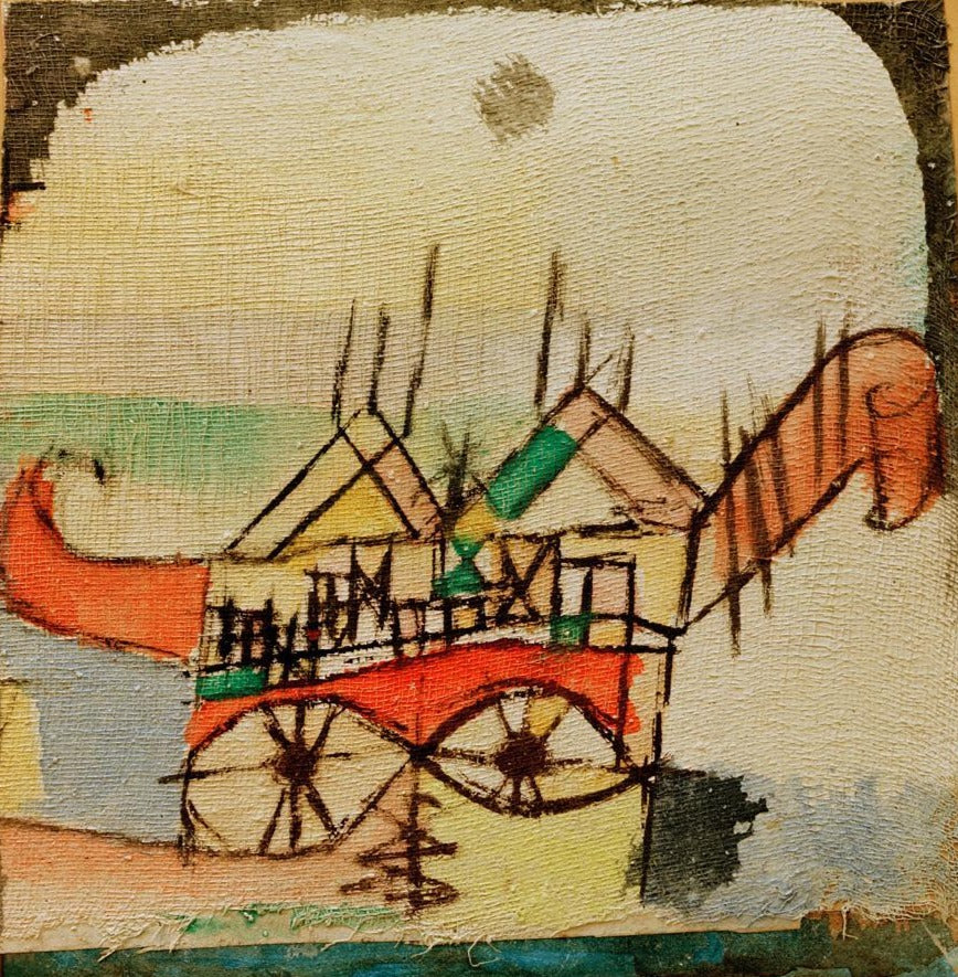 Sphinxartig - Paul klee - Reproductions de tableaux et peintures haut de gamme