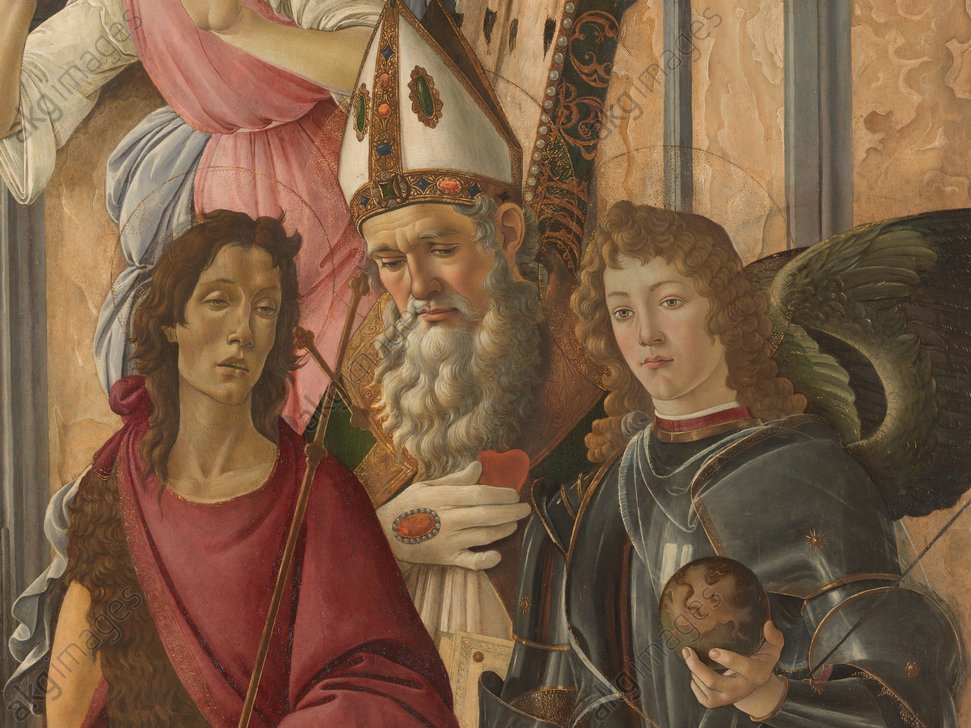 John, Ignatius, moi - Sandro Botticelli - Reproductions de tableaux et peintures haut de gamme