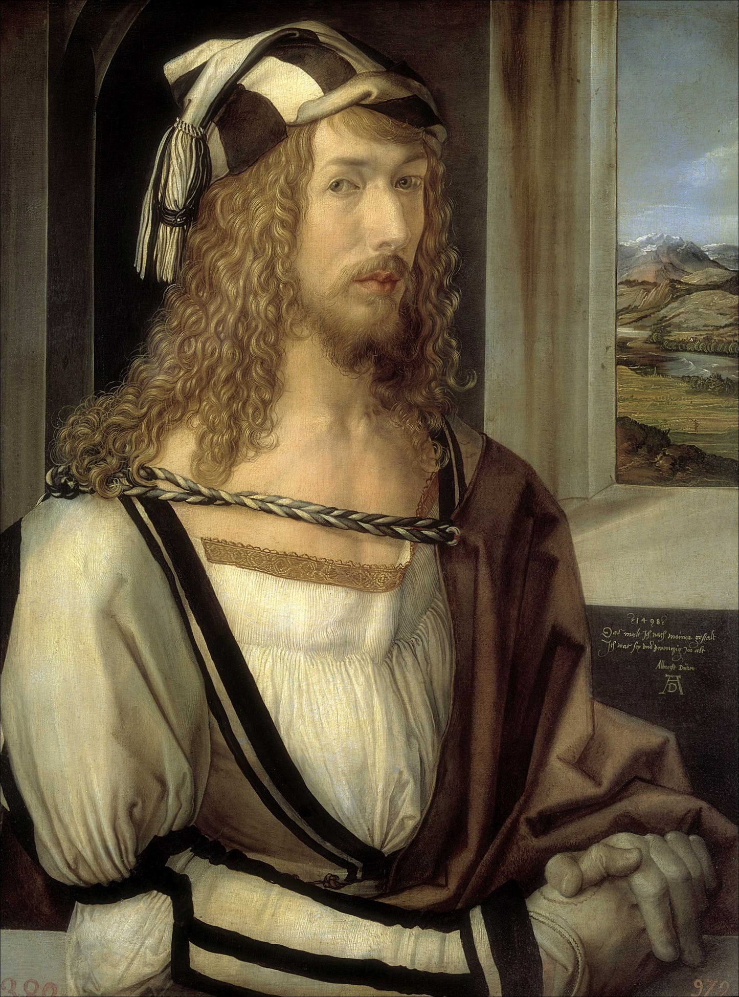 Auto-portrait - Albrecht Dürer - Reproductions de tableaux et peintures haut de gamme