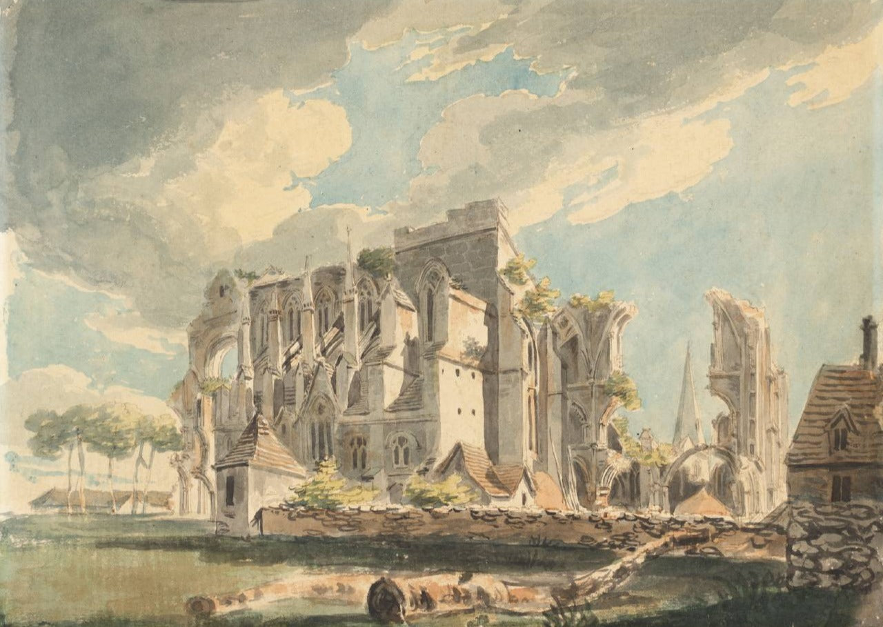 Abbaye de Malmesbury - William Turner - Reproductions de tableaux et peintures haut de gamme