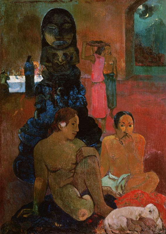 Le grand Bouddha - Paul Gauguin - Reproductions de tableaux et peintures haut de gamme