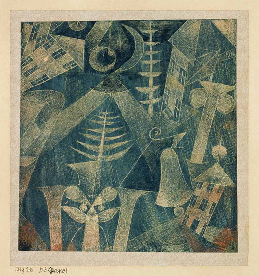 La cloche ! - Paul Klee - Reproductions de tableaux et peintures haut de gamme