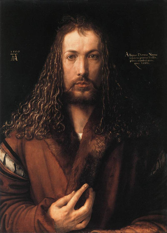 Autoportrait (Dürer, Munich) - Albrecht Dürer - Reproductions de tableaux et peintures haut de gamme