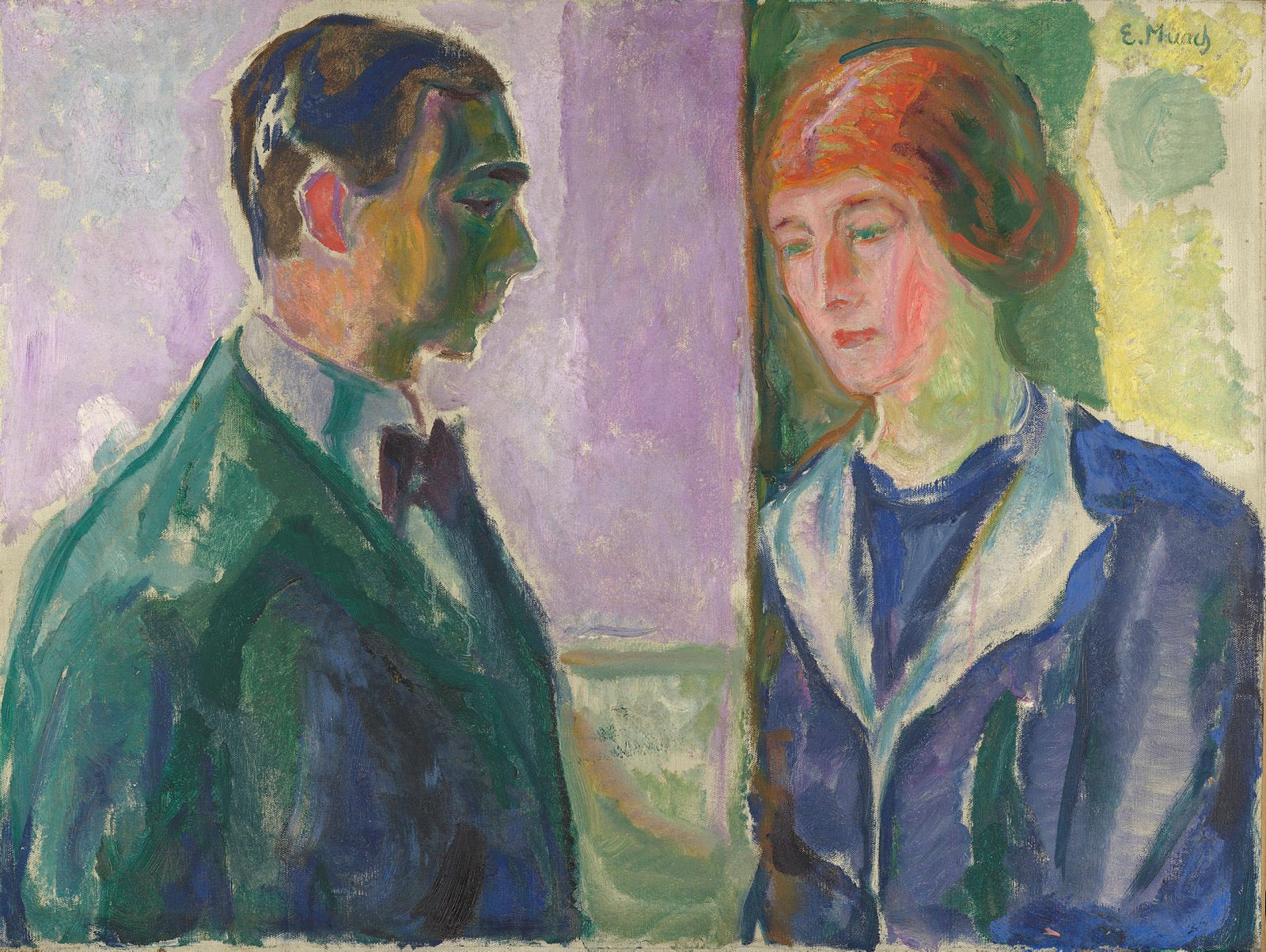 Käthe et Hugo Perls - Edvard Munch - Reproductions de tableaux et peintures haut de gamme