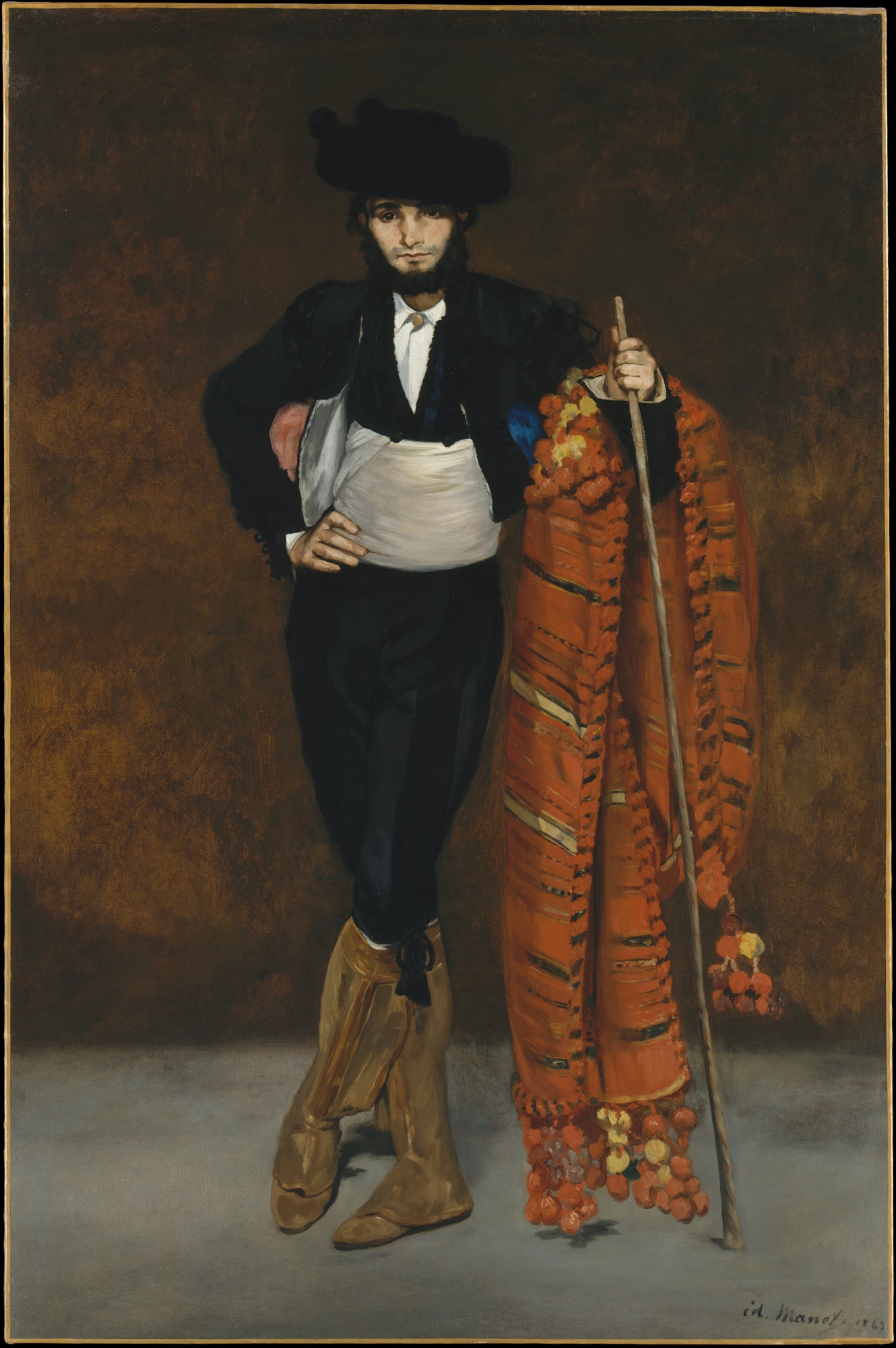 Jeune homme habillé en Majo - Edouard Manet - Reproductions de tableaux et peintures haut de gamme