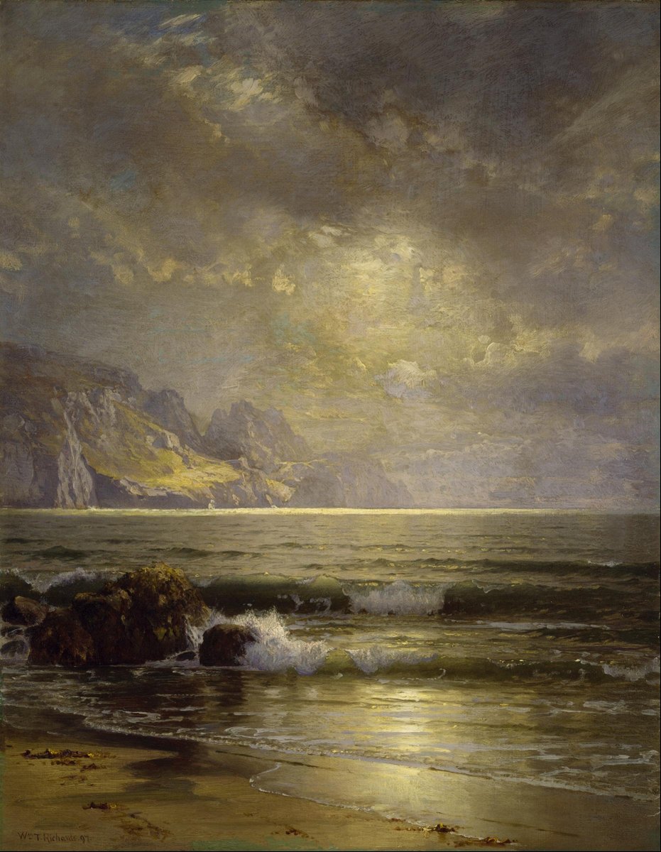 Paysage marin - William Trost Richards - Reproductions de tableaux et peintures haut de gamme