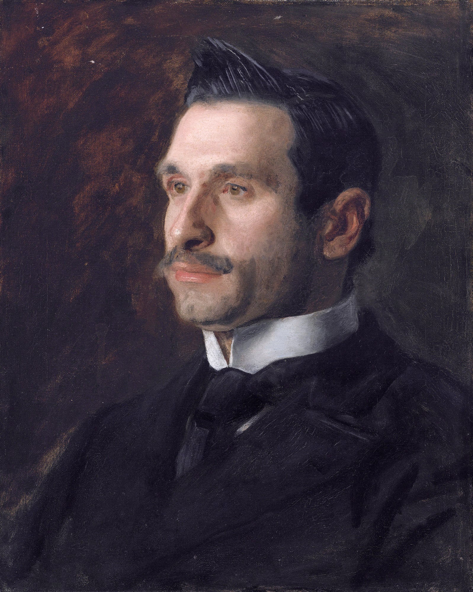 Portrait de Francesco Romano, 1904 - Thomas Eakins - Reproductions de tableaux et peintures haut de gamme