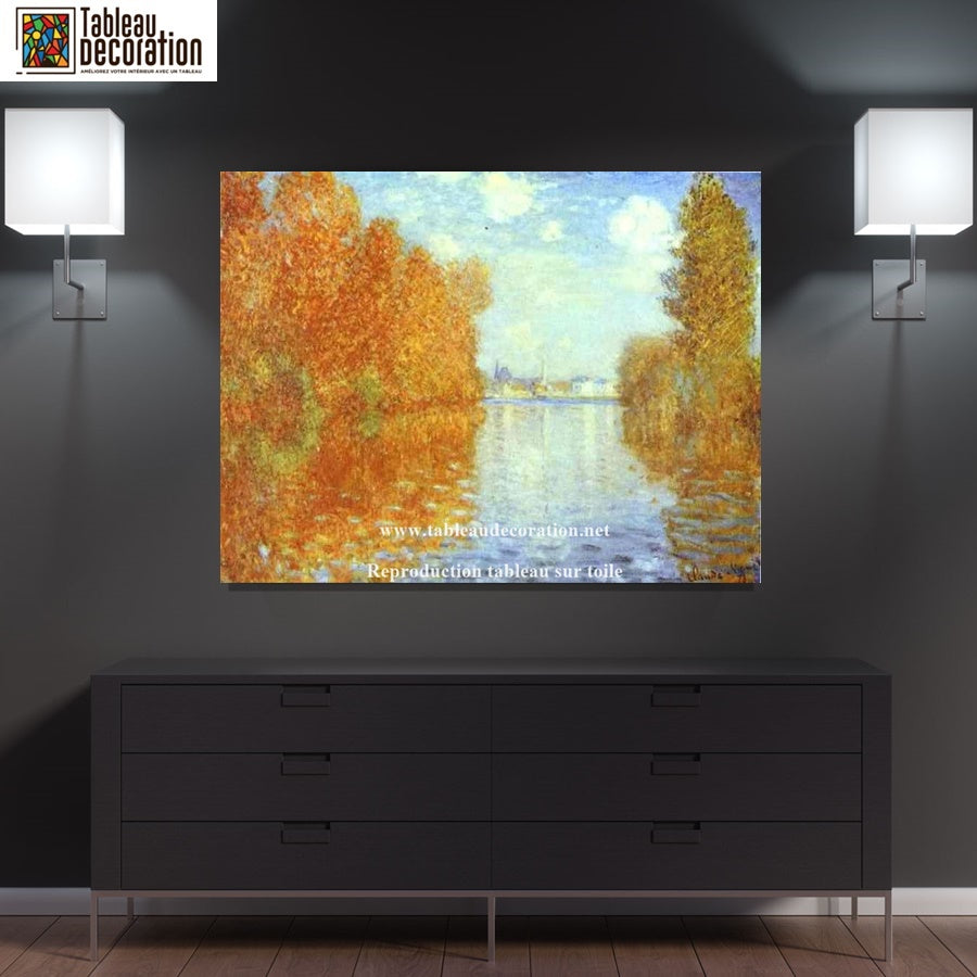 Tableau automne - Monet - Reproductions de tableaux et peintures haut de gamme