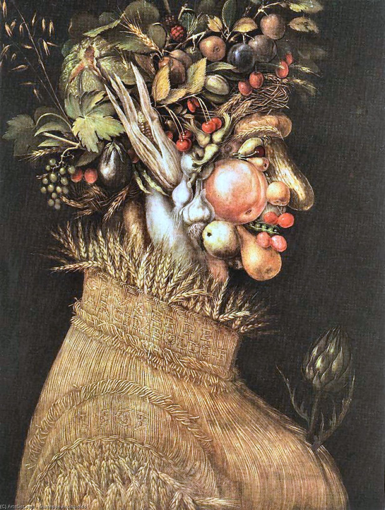 L'été - Arcimboldo - Reproductions de tableaux et peintures haut de gamme