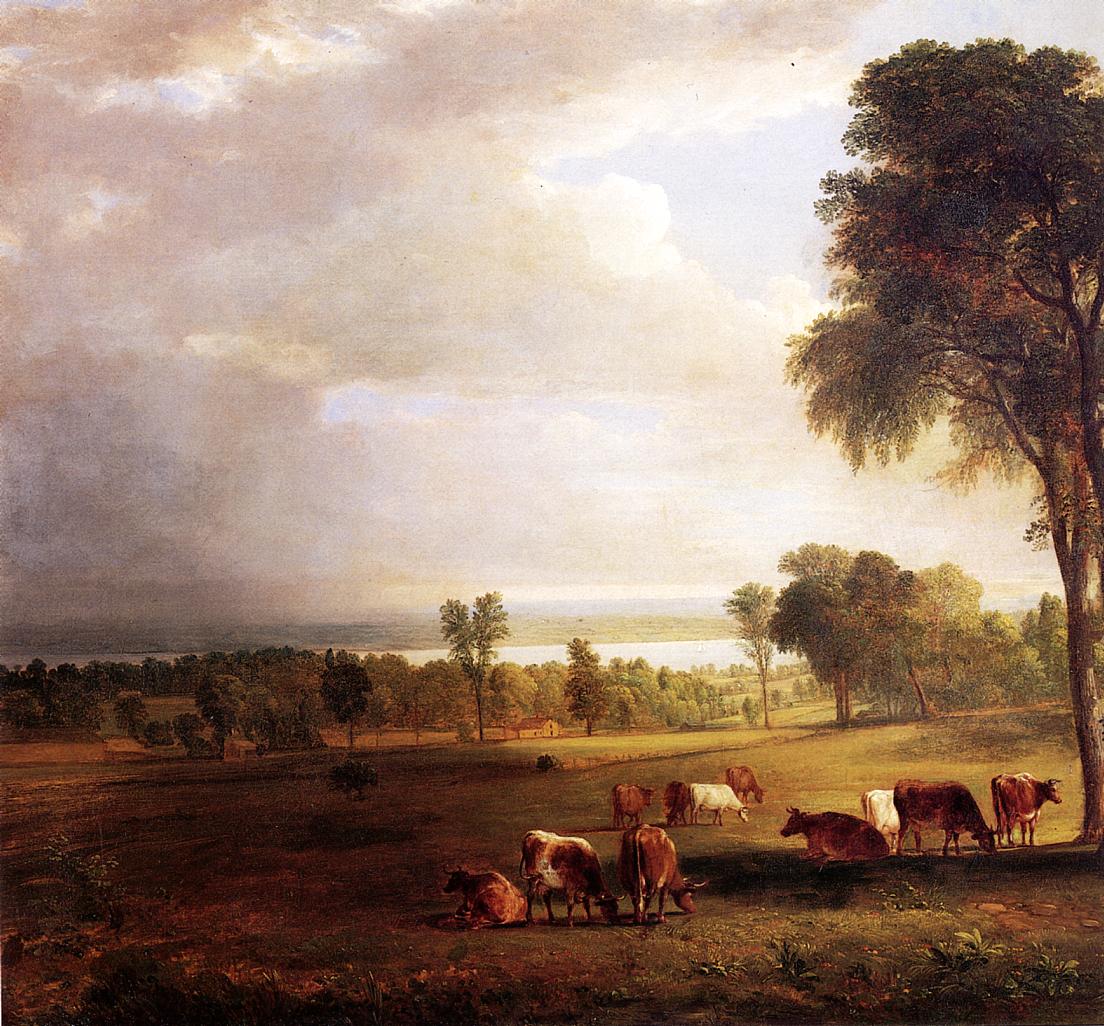 La tempête qui s'annonce, 1837 - Asher Brown Durand - Reproductions de tableaux et peintures haut de gamme