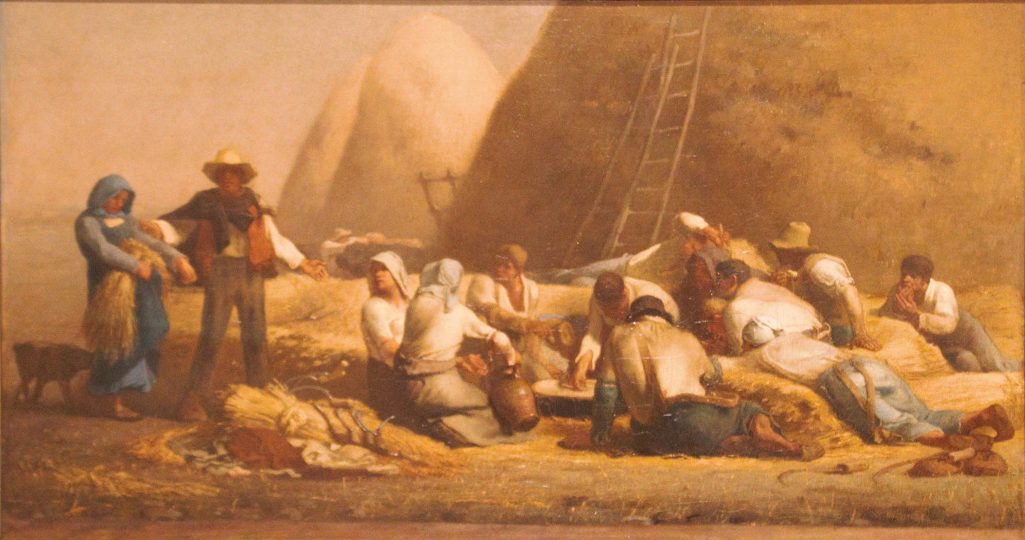 Repos des moissonneurs - Jean-François Millet - Reproductions de tableaux et peintures haut de gamme