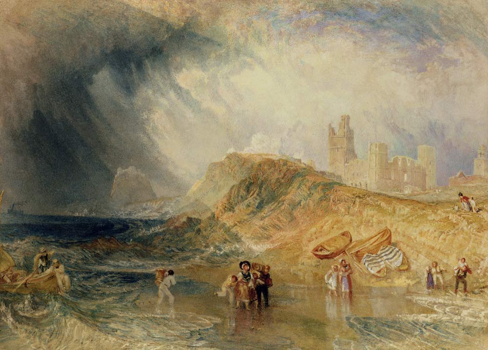 Île Sainte - William Turner - Reproductions de tableaux et peintures haut de gamme