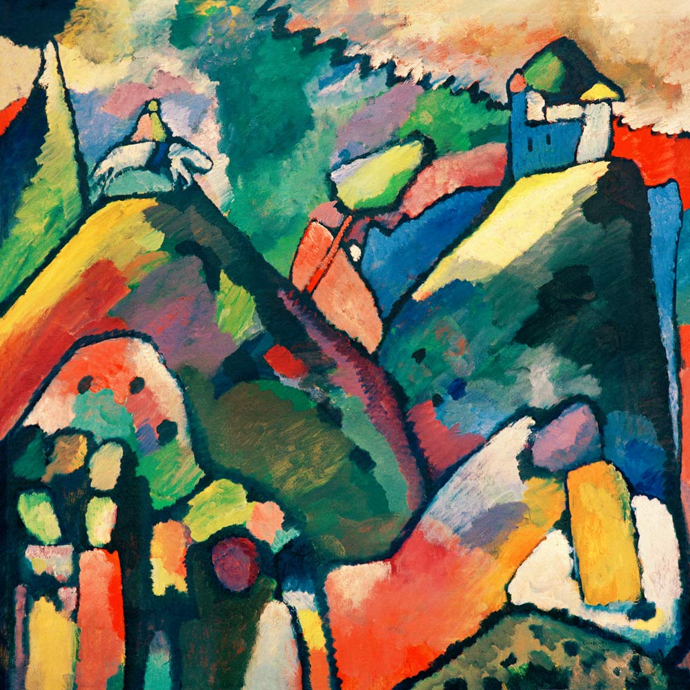 Improvisation 9 - Vassily Kandinsky - Reproductions de tableaux et peintures haut de gamme